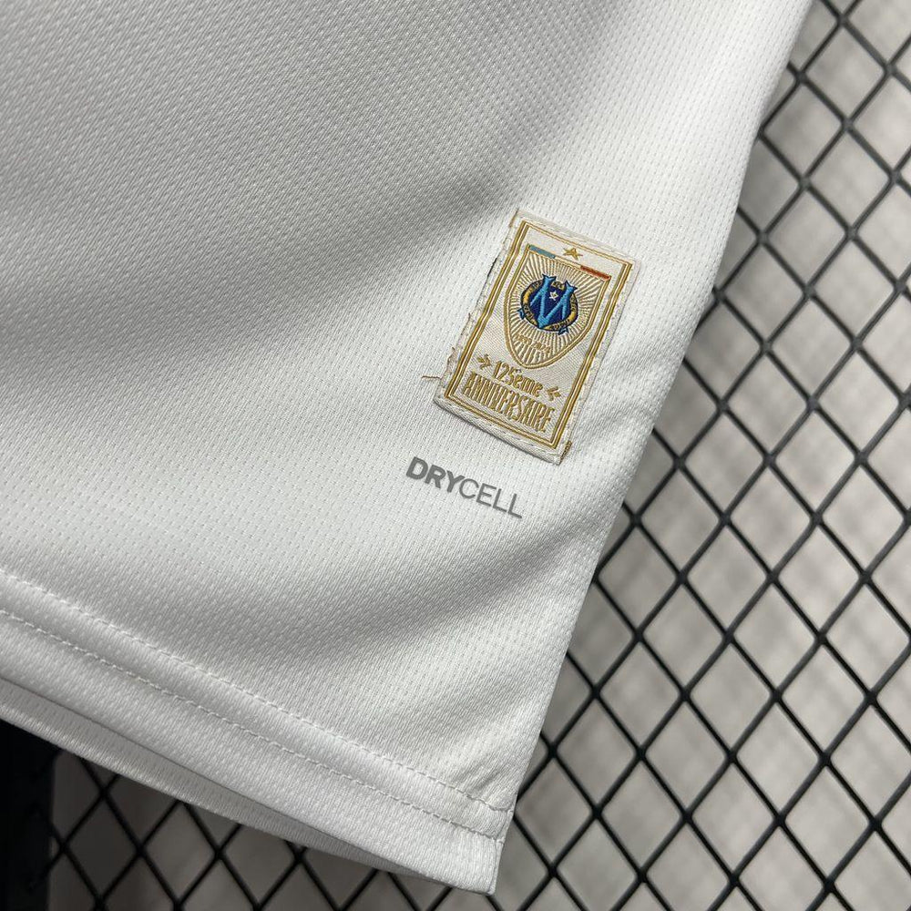 Olympique de Marseille 125th Anniversary white Jersey