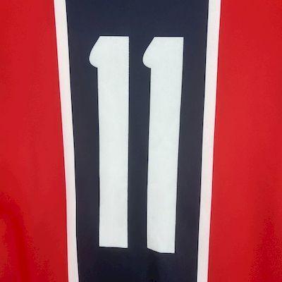 Paris Saint-Germain 1975 Away （11Number）Retro Jersey