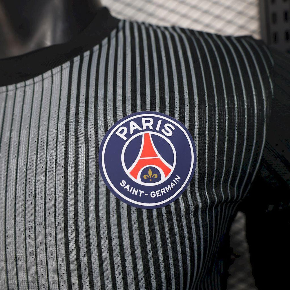 Paris Saint-Germain 2024-25 Black goalkeeper uniform Jersey Player Version
