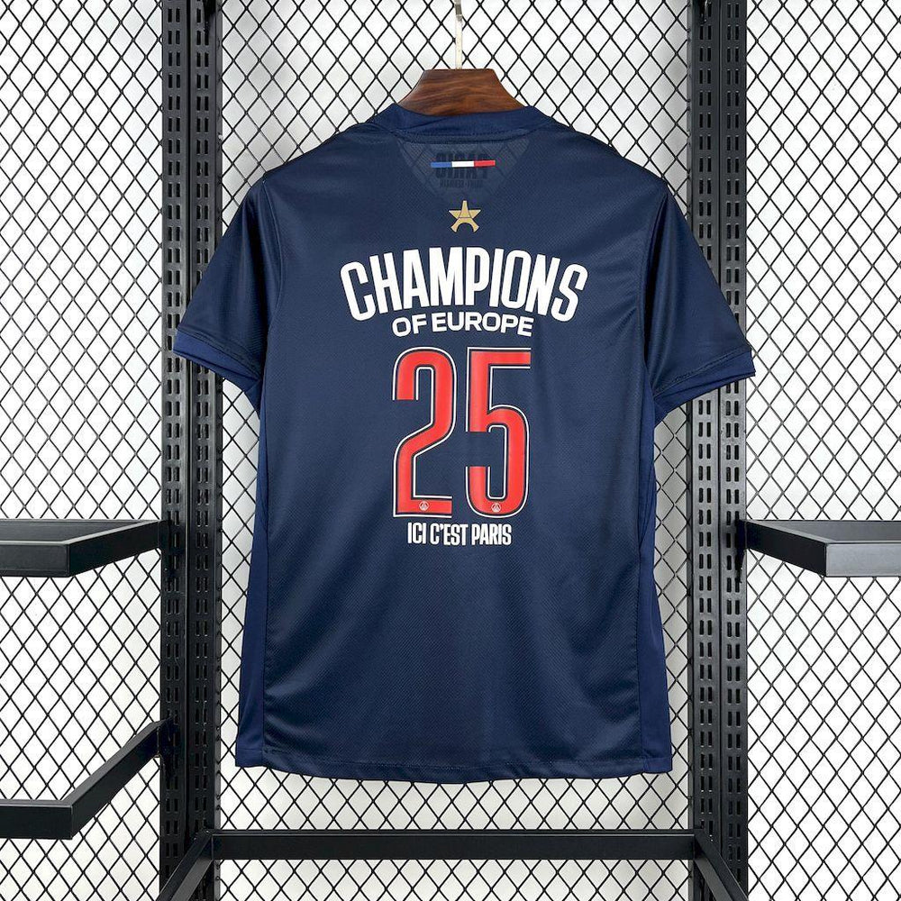 Paris Saint-Germain 2024-25 Home Champions League Winner Jersey