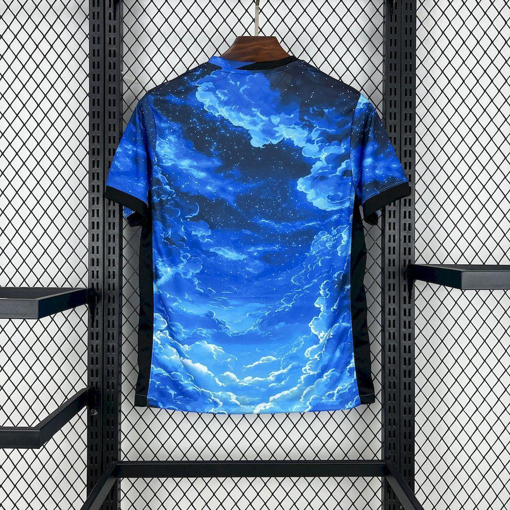 Paris Saint-Germain 2025-26 Blue sky and white clouds Jersey