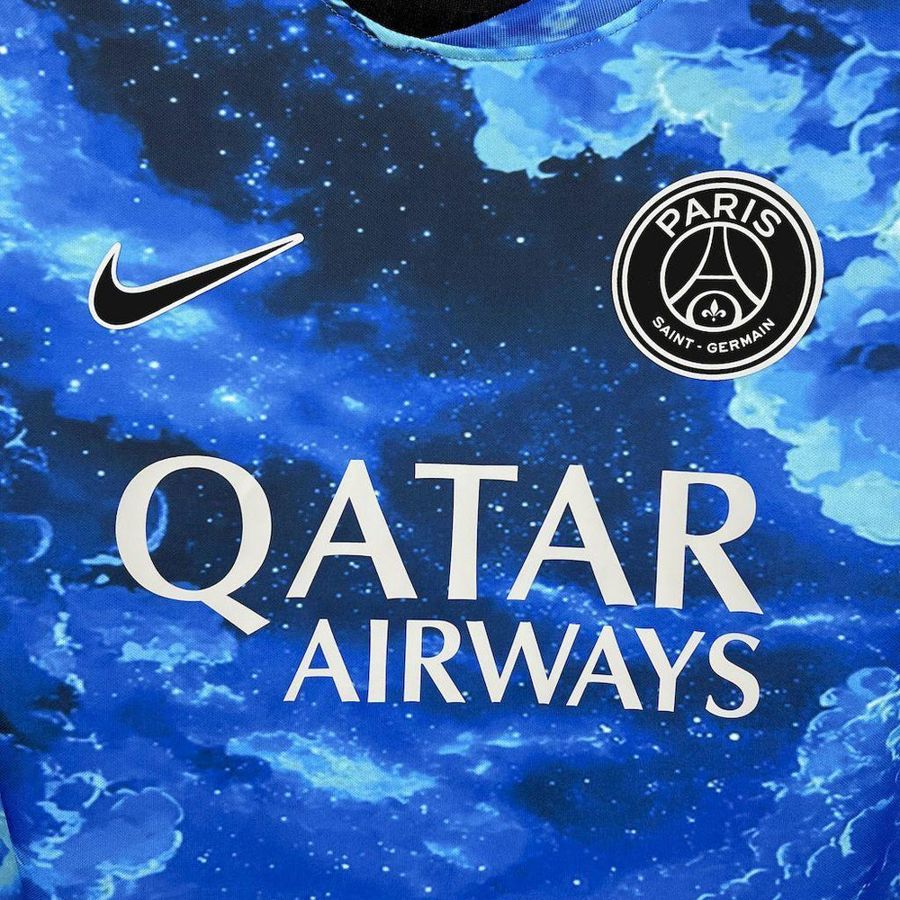 Paris Saint-Germain 2025-26 Blue sky and white clouds Jersey