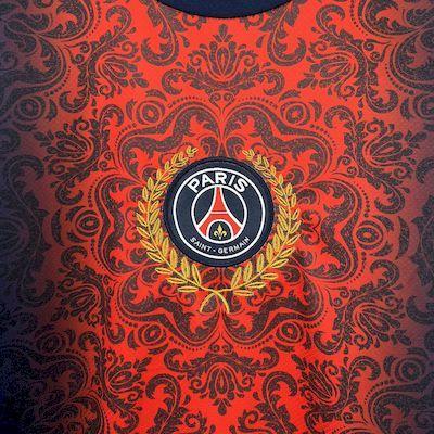 Paris Saint-Germain 2025-26 (CAMPEONES DE EUROPA) Red and blue Jersey