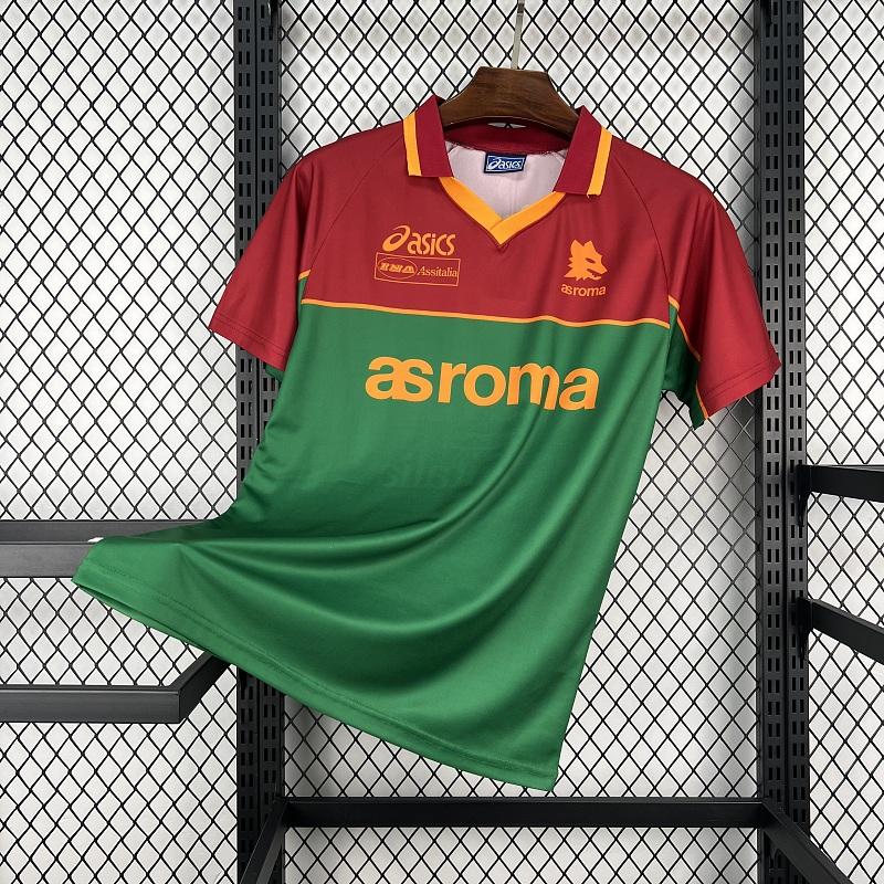 Retro AS Roma 1995-96 Pre-Match Jersey