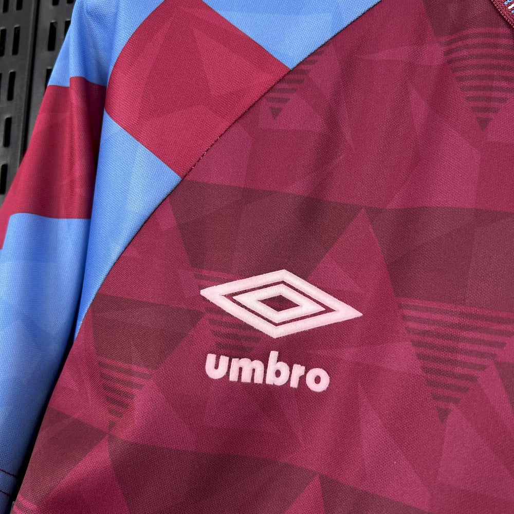 Retro Aston Villa 1990-92 Home Jersey
