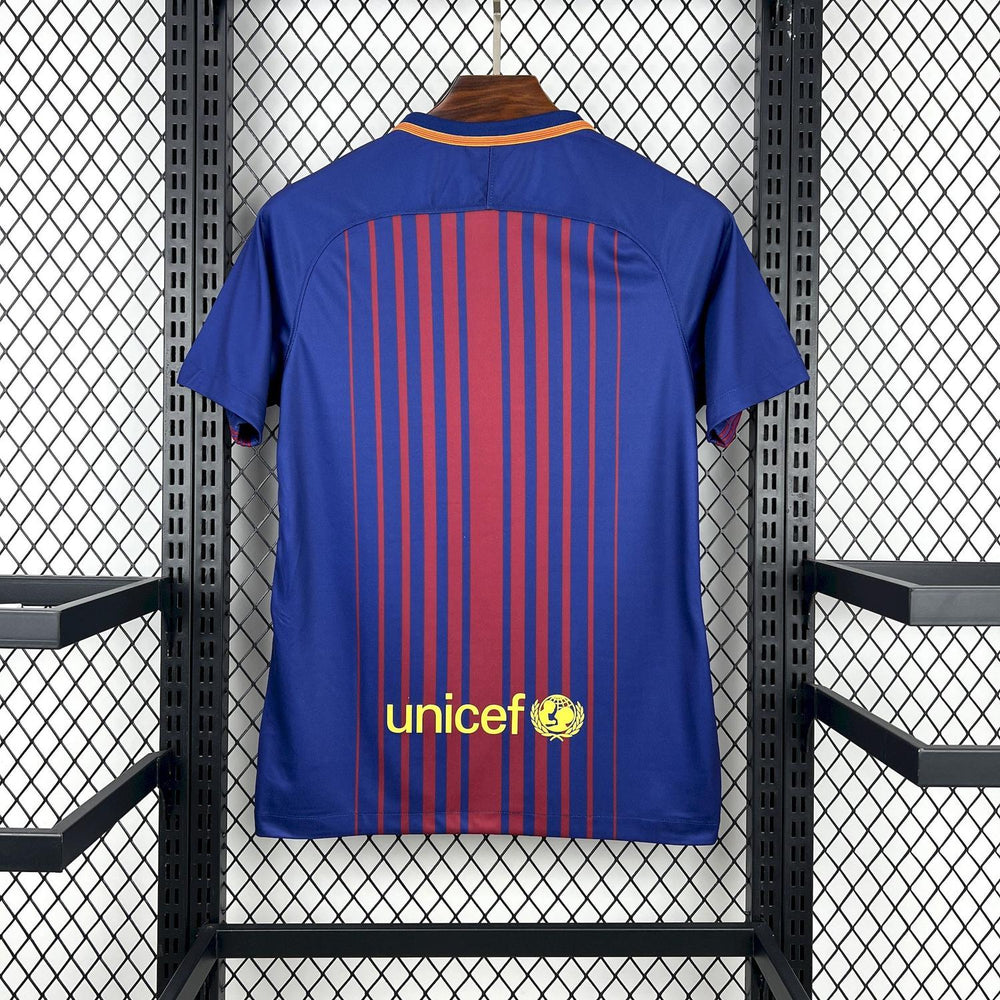 Retro Barcelona 2017-18 Home Jersey