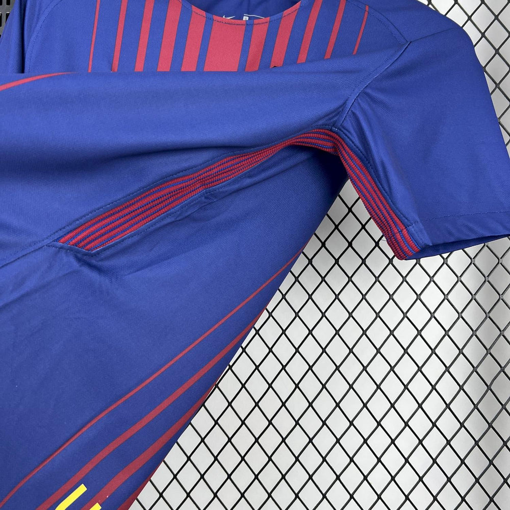 Retro Barcelona 2017-18 Home Jersey