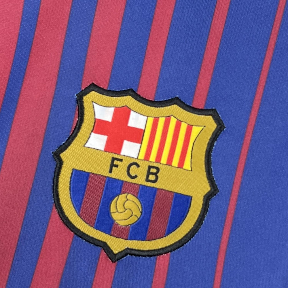 Retro Barcelona 2017-18 Home Jersey