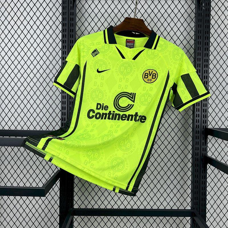 Retro Borussia Dortmund 1996-97 Home Jersey