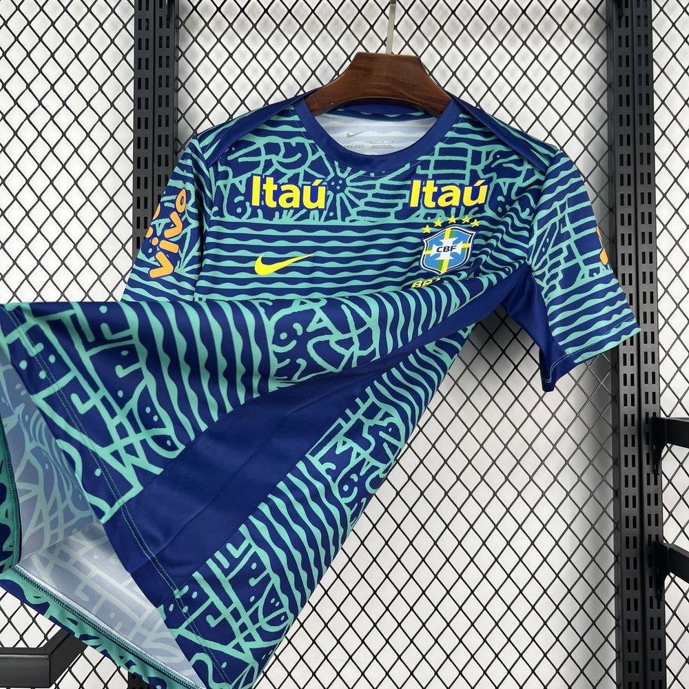 Retro Brazil 2024 Pre-Match Jersey