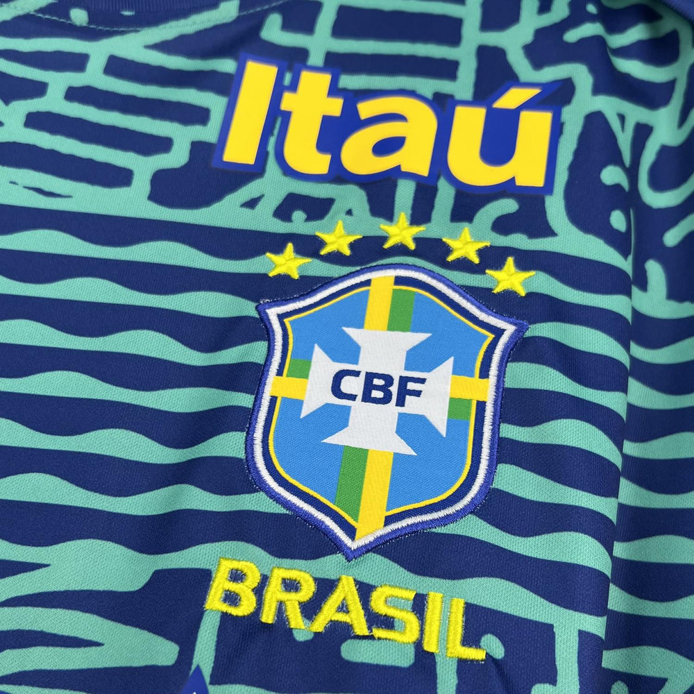 Retro Brazil 2024 Pre-Match Jersey