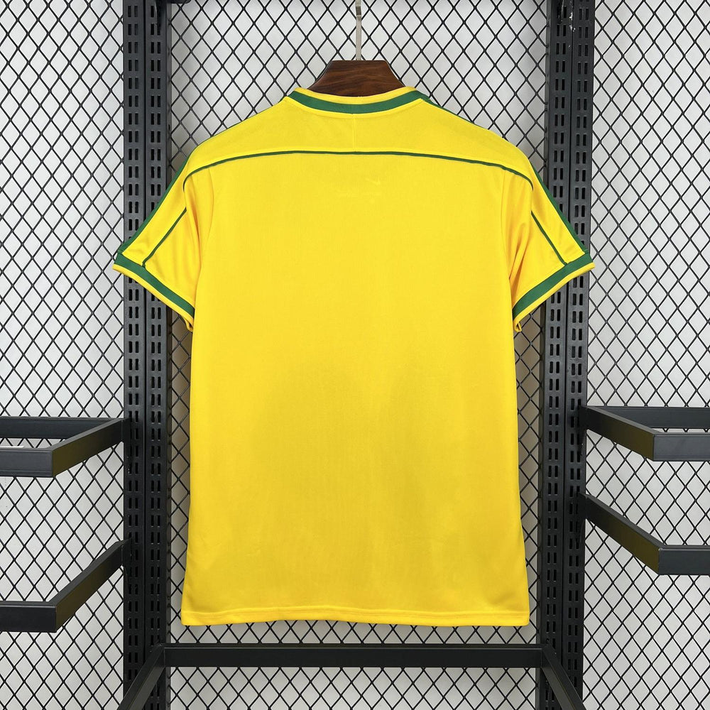 Retro Brazil x Soldier 1998 Home Jersey