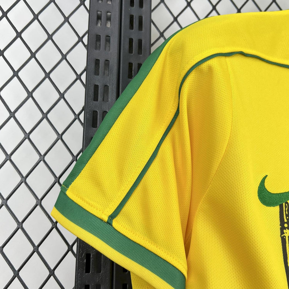 Retro Brazil x Soldier 1998 Home Jersey