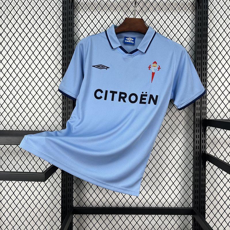 Retro Celta Vigo 2001-02 Home Jersey