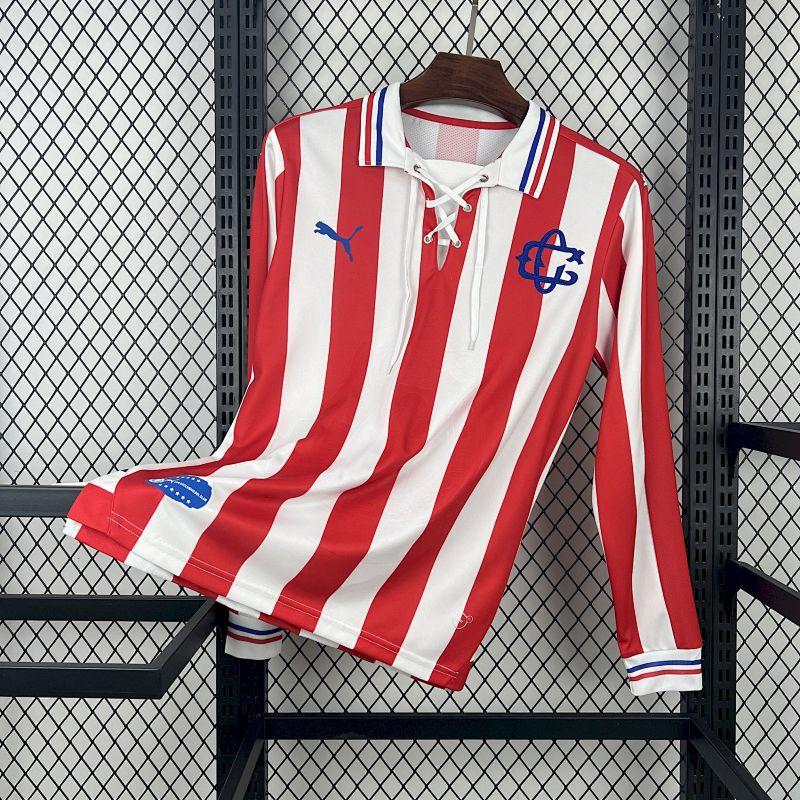 Retro Chivas 2016-17 110th Anniversary Long sleeves Jeresy