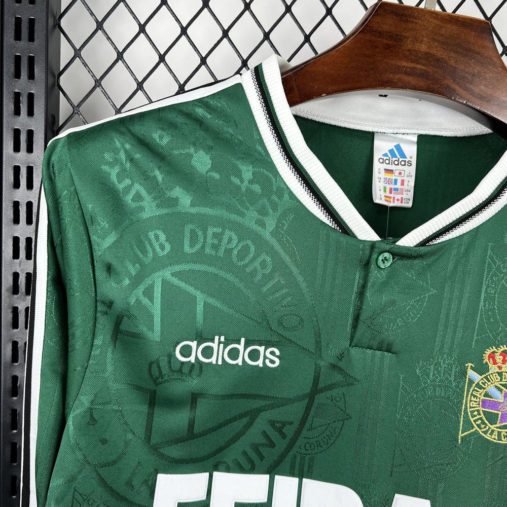 Retro Deportivo de La Coruna 1999-00 Away Long Sleeves Jersey