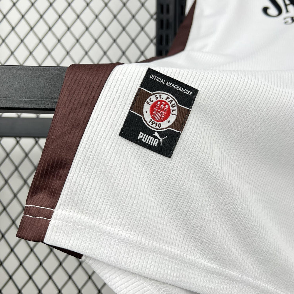 Retro FC St. Pauli 1999-00 Home Long Sleeves Jersey