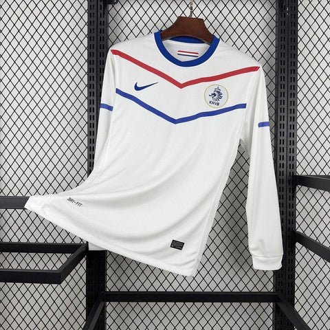 Retro France 2012 Away Long Sleeve Jersey