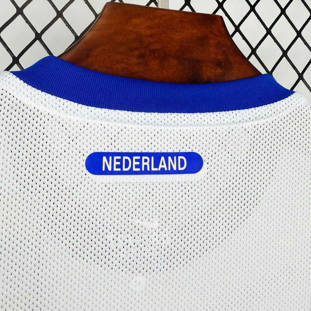 Retro Netherlands 2012 Away Long Sleeve Jersey