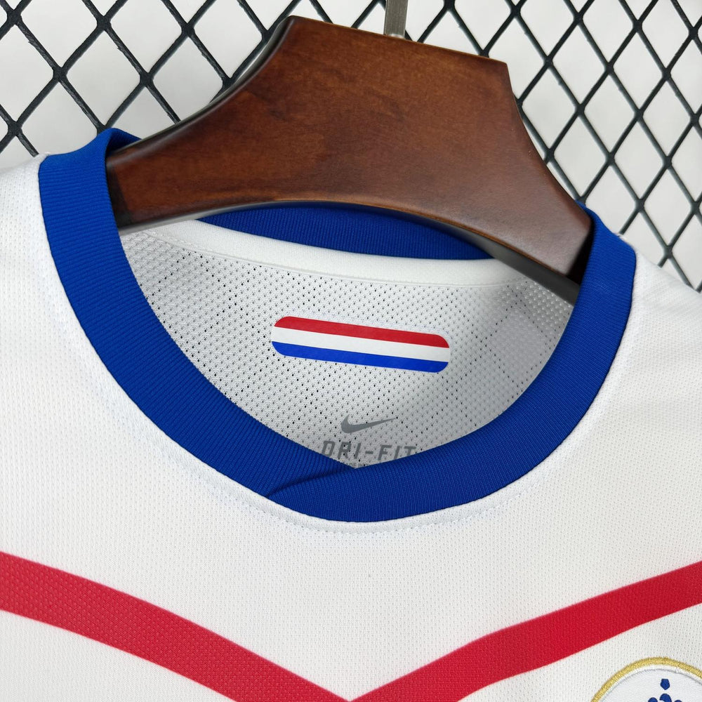 Retro Netherlands 2012 Away Long Sleeve Jersey