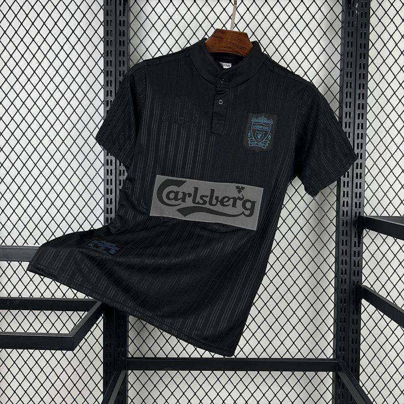 Retro Liverpool 1995-96 Black Jersey