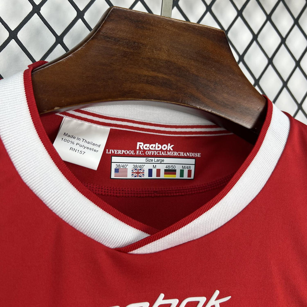 Retro Liverpool 2002-04 Home Long Sleeve Jersey