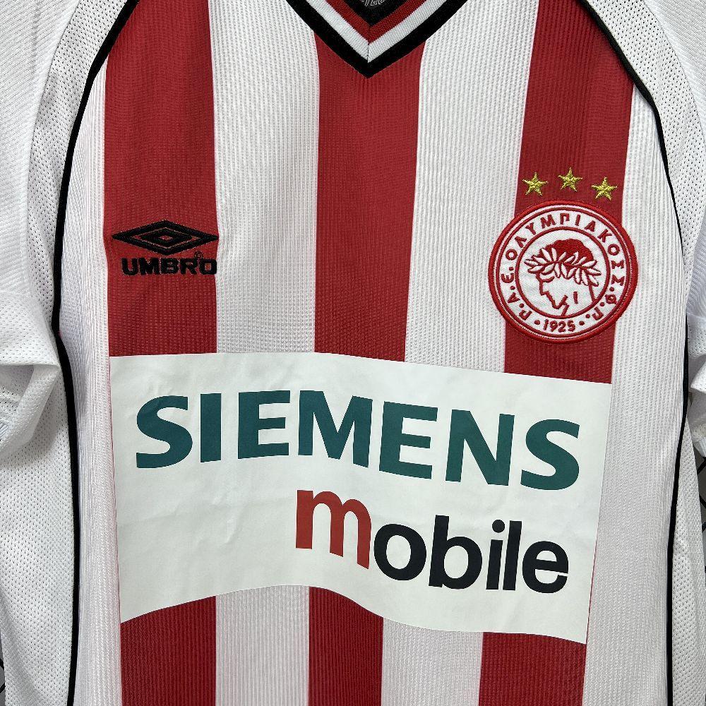 Retro Olympiacos FC 2001-02 Home Jersey