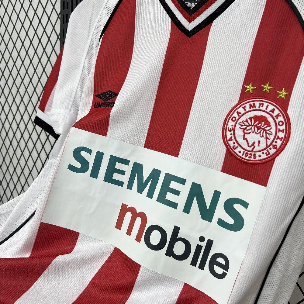 Retro Olympiacos FC 2001-02 Home Jersey