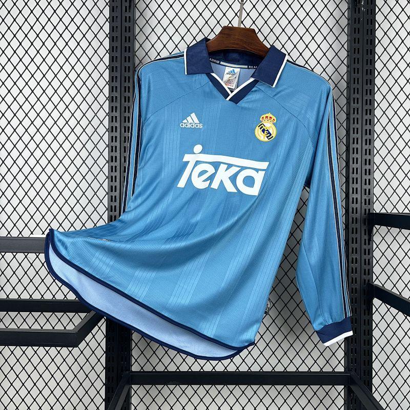 Retro Real Madrid 1999-00 Third Long Sleeve Jersey