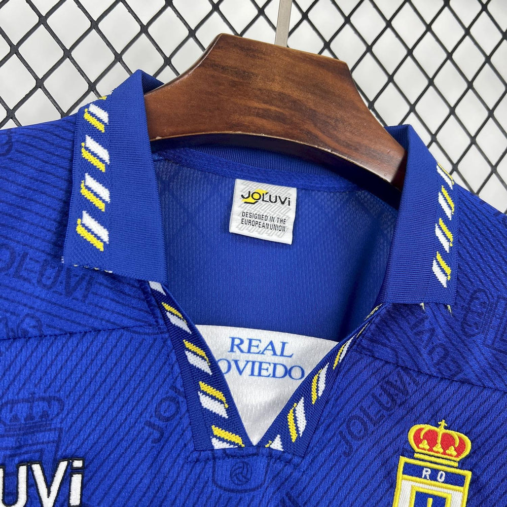 Retro Real Oviedo 1995-96 Home Jersey