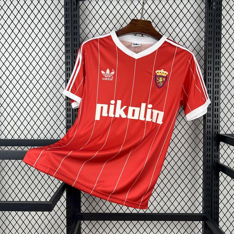 Retro Real Zaragoza 1983-84 Home Jersey