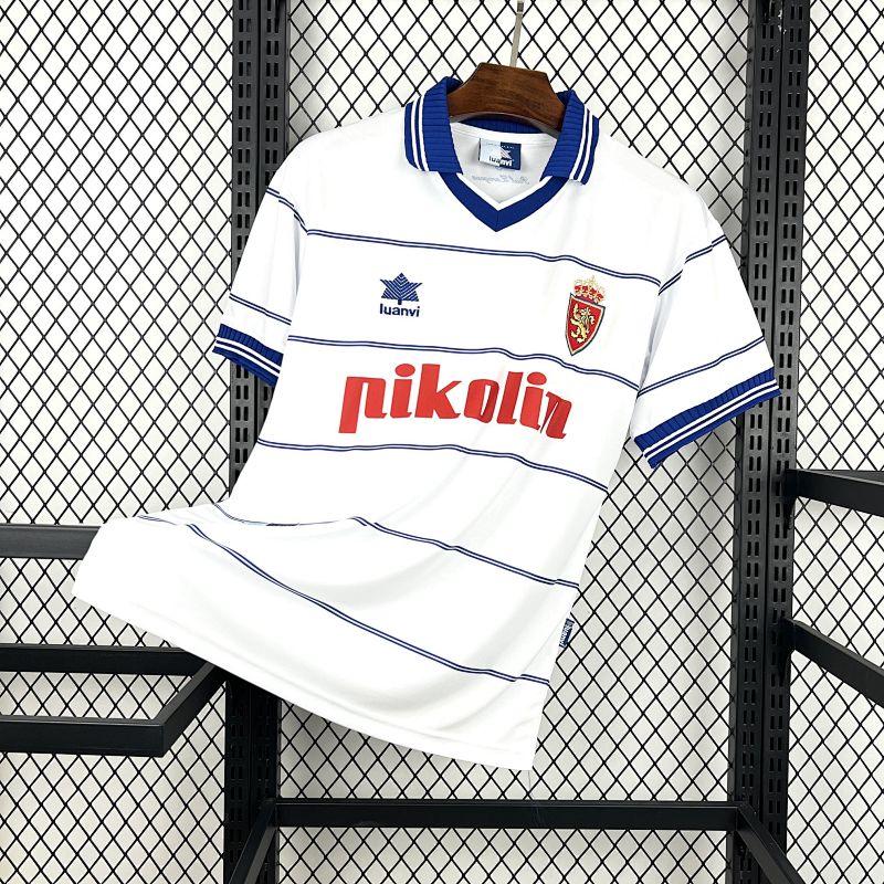 Retro Real Zaragoza 2000-01 Home Jersey