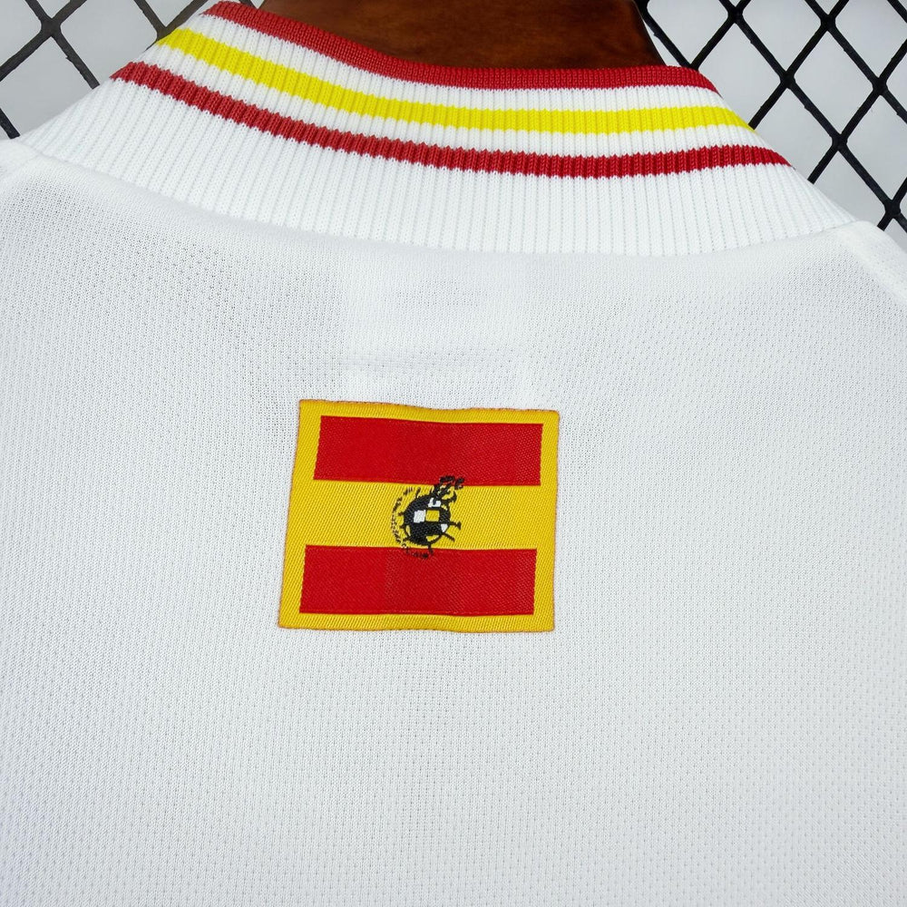 Retro Spain 1996 Away Long Sleeve Jersey