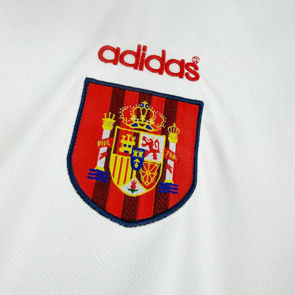 Retro Spain 1996 Away Long Sleeve Jersey