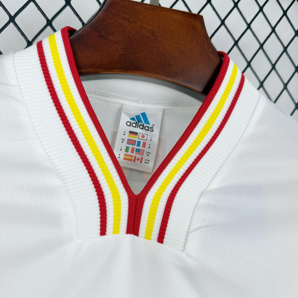 Retro Spain 1996 Away Long Sleeve Jersey