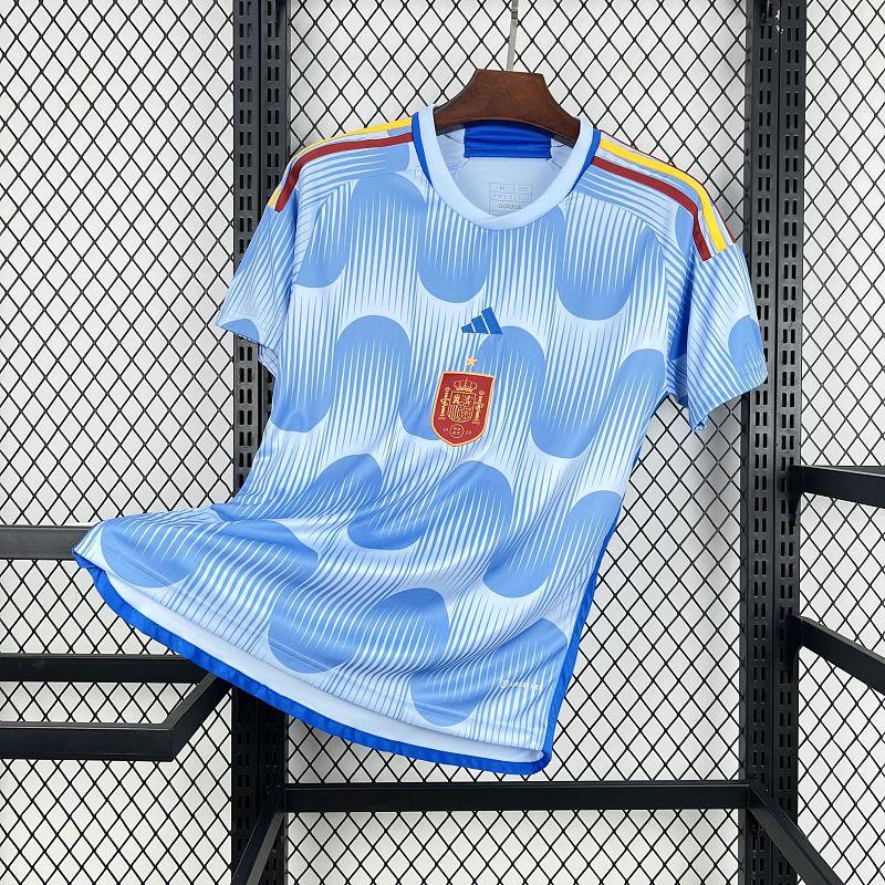 Retro Spain 2022 World Cup Away Jersey