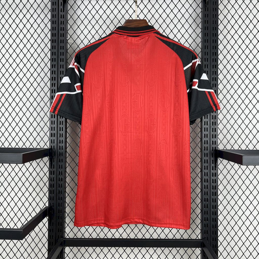 AC Milan 1998-99 Away Red Retro Jersey
