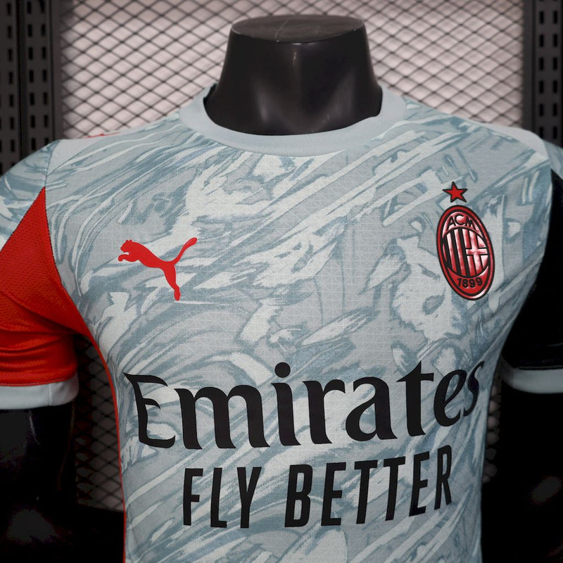 AC Milan 2025/26 Bortatröja (Player Version) — Herr