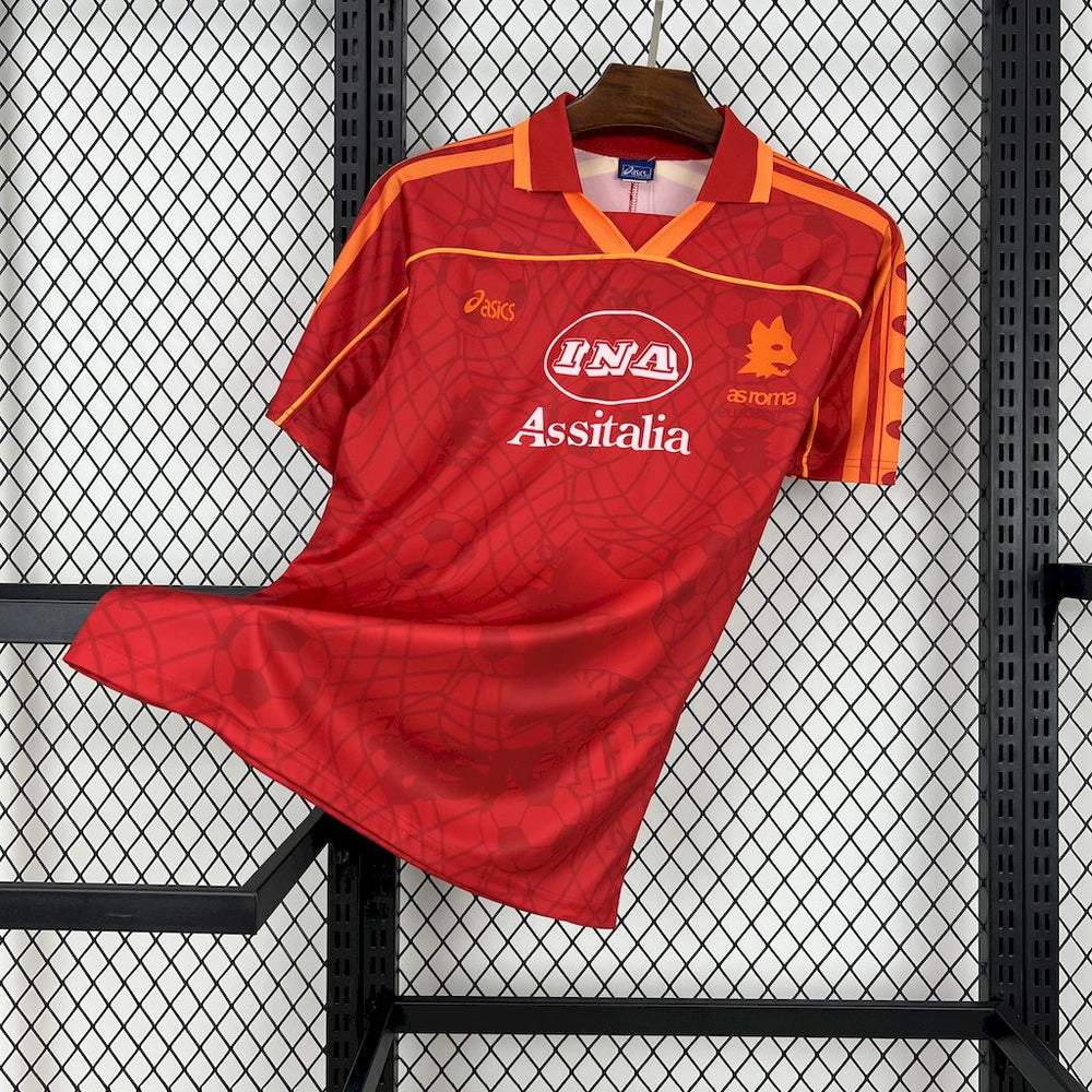 AS Roma 1995/96 Hemmatröja (Retro) — Herr