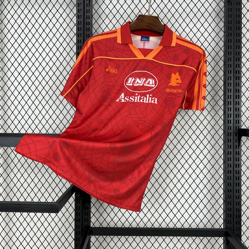 AS Roma 1995/96 Hemmatröja (Retro) — Herr