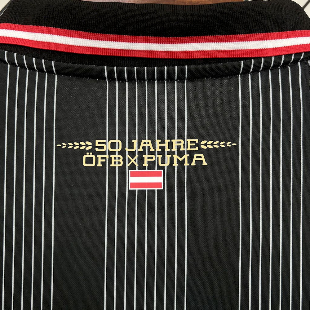 Österrike 2024/25 Långärmad tröja (Retro) — Herr