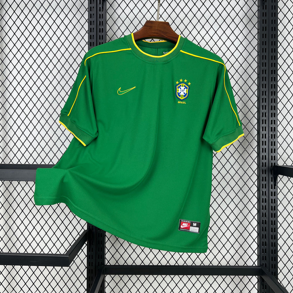 Brasilien 1998 Målvaktströja (Retro) — Herr