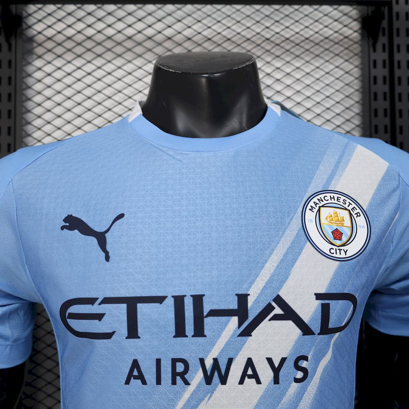 Manchester City 2025/26 Hemmatröja (Player Version) — Herr