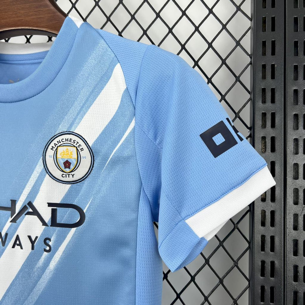 Manchester City 2025/26 Hemmaställ — Junior