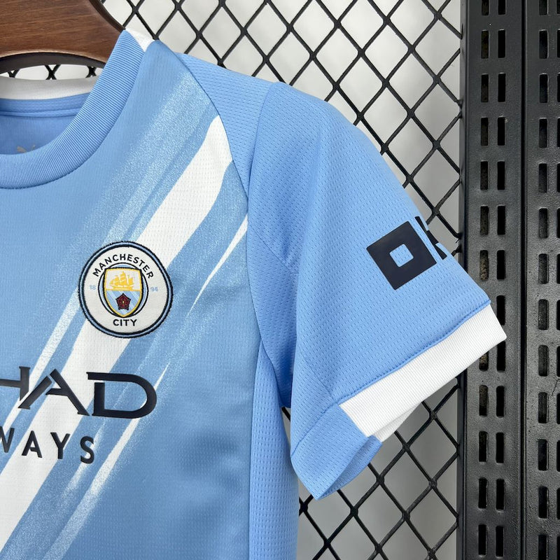 Manchester City 2025/26 Hemmaställ — Junior