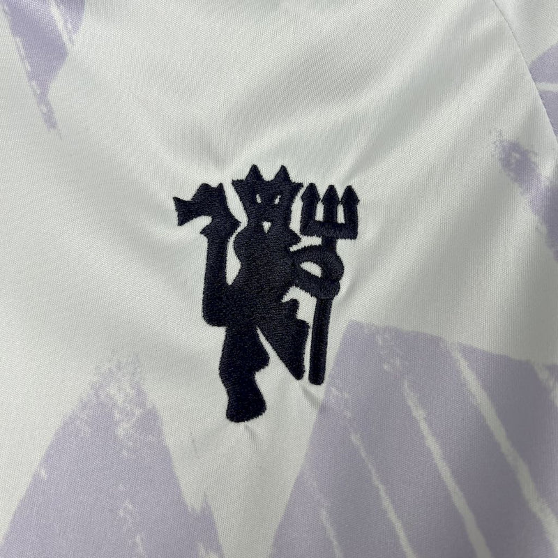 Manchester United 2025/26 Bortatröja — Herr