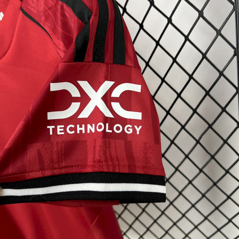 Manchester United 2025/26 Hemmaställ — Junior