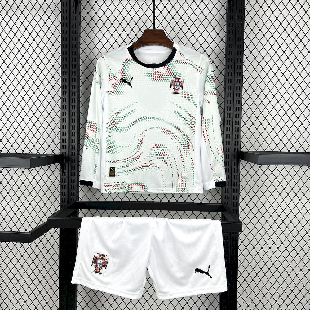 Portugal 2025/26 Långärmad tröja — Junior