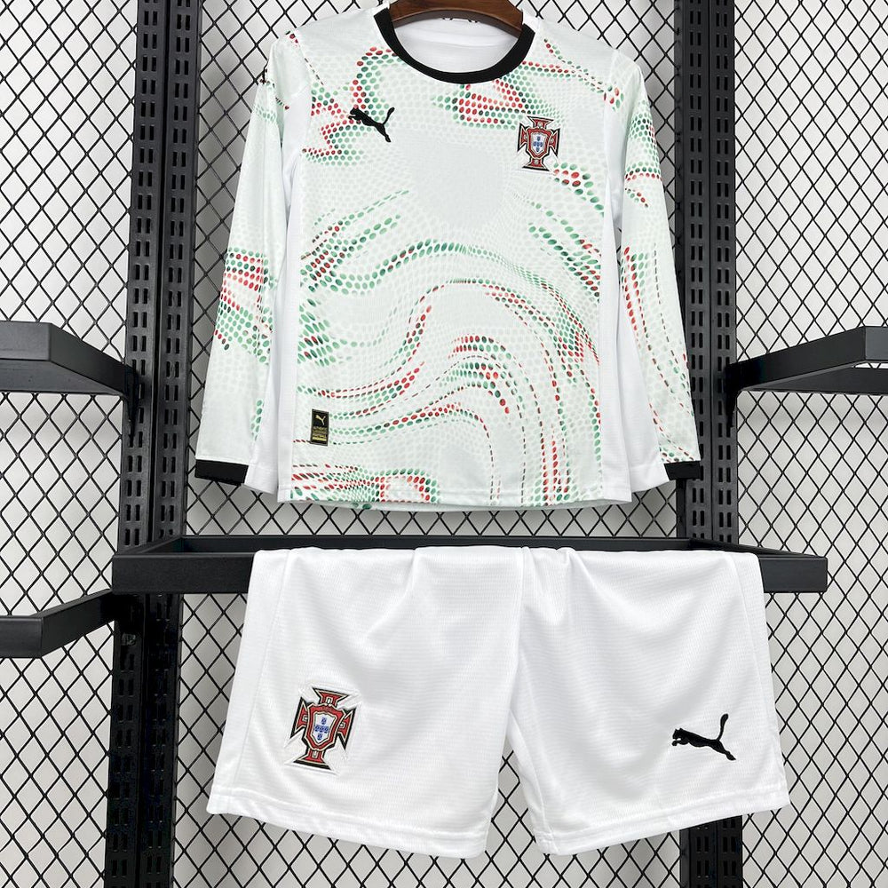 Portugal 2025/26 Långärmad tröja — Junior