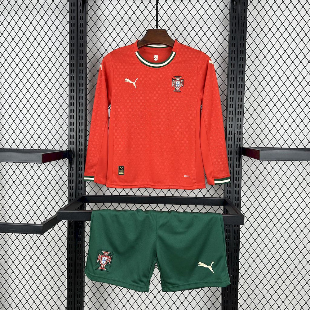 Portugal 2025/26 Långärmad tröja — Junior